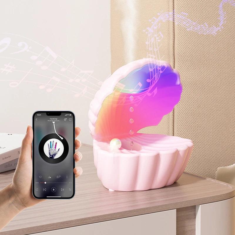 Dolphin Bluetooth Speaker Humidifier - Colorful Anti-Gravity Water Light Decor