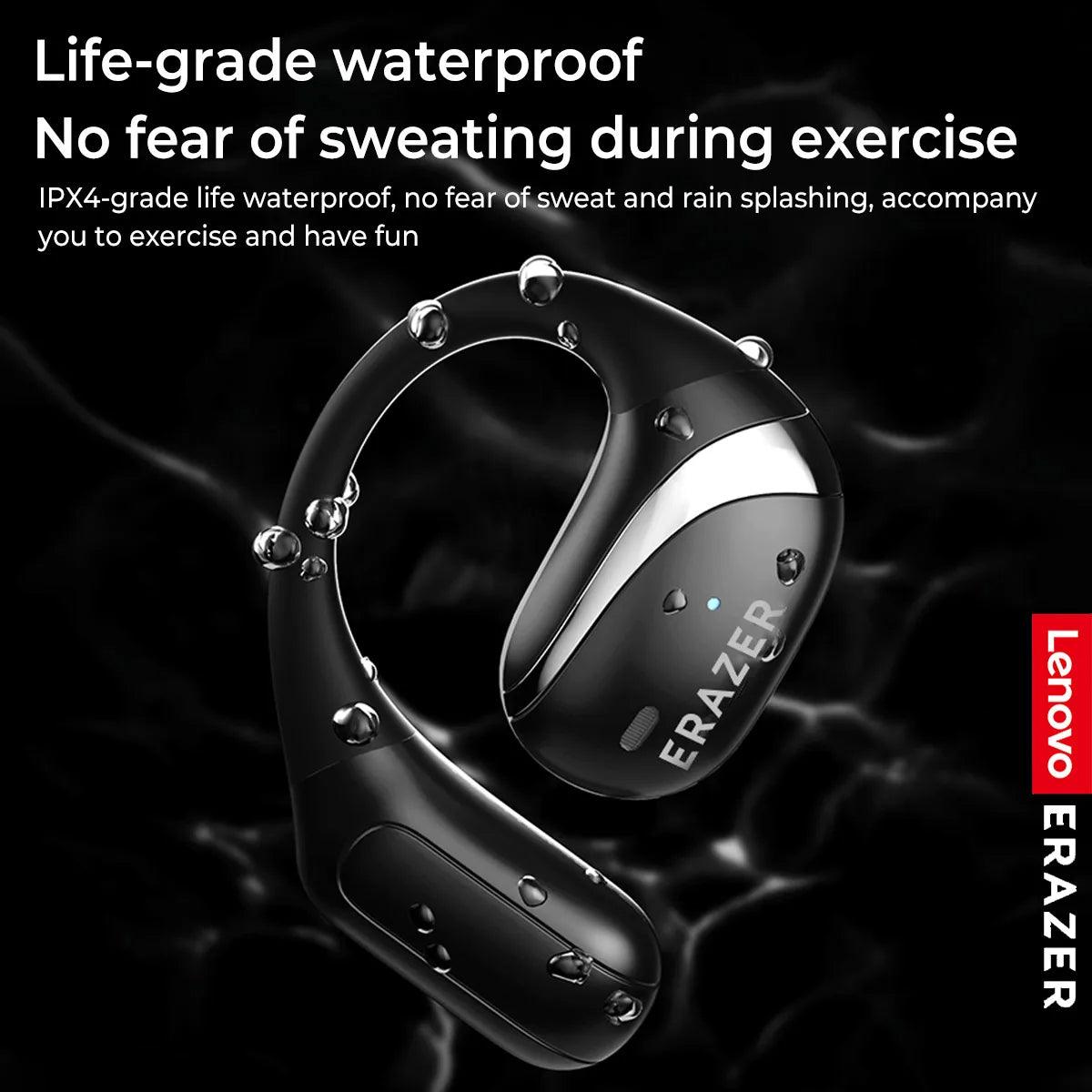 Lenovo ERAZER X9 Wireless Sports Earphones - Waterproof Open Ear Bluetooth Headphones