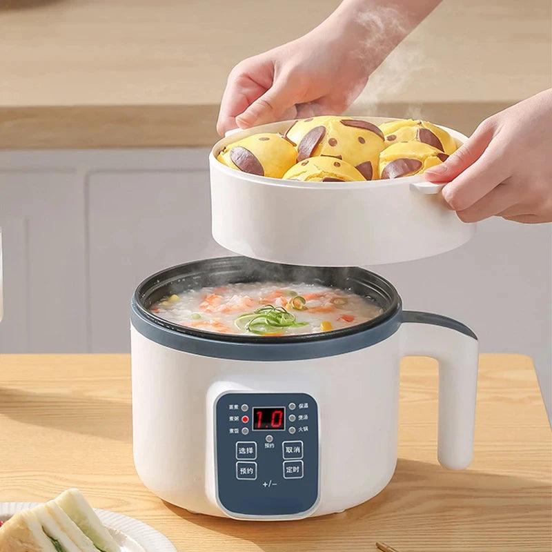 Multi Cooker Rice Cooker - Non-Stick Hotpot Pan for 1-2 People