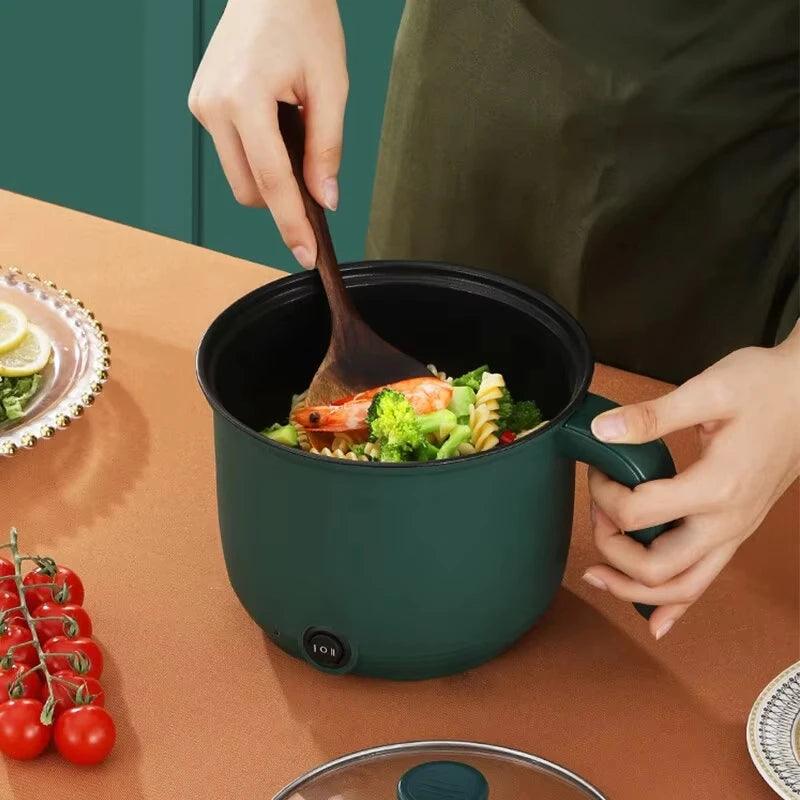 Mini Electric Cooker 15L - Multifunction Non-Stick Steam Machine