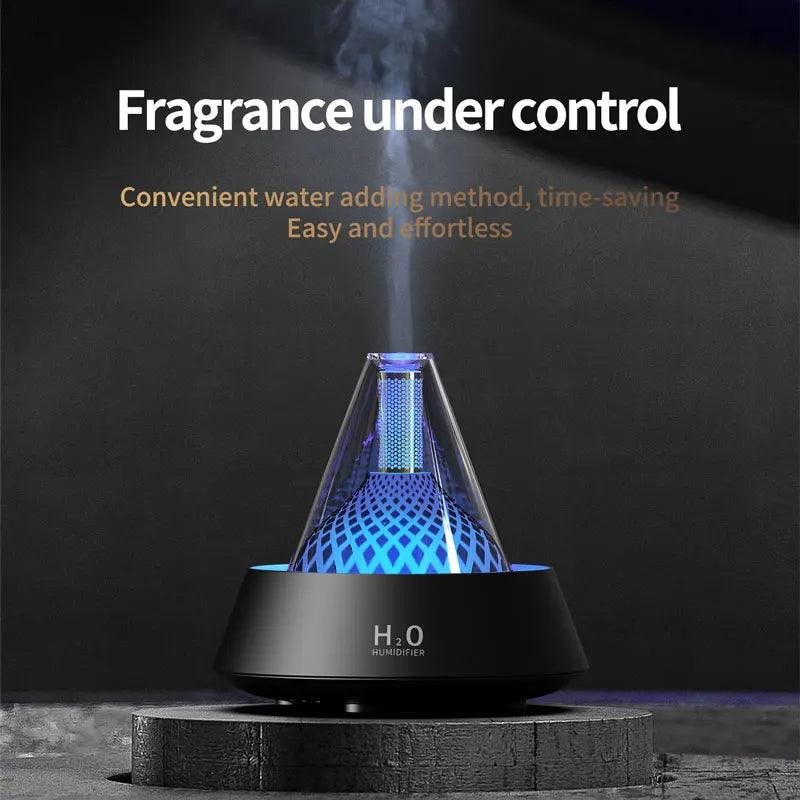 Raindrop Green Humidifier and Essential Oil Diffuser - Aromatherapy for Home Use