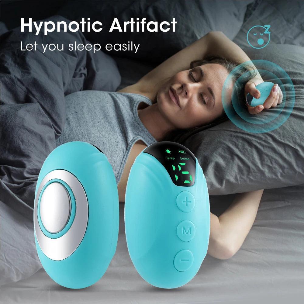 Handheld Sleep Aid Device - Microcurrent Sleep Massager for Anxiety Relief