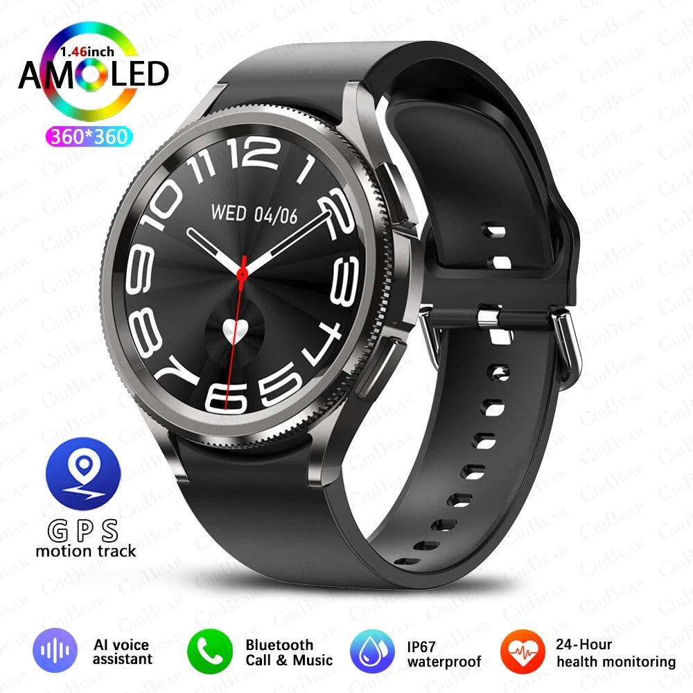 Samsung Galaxy Watch6 Classic - Waterproof GPS Smartwatch with Bluetooth Call  Health Tracking