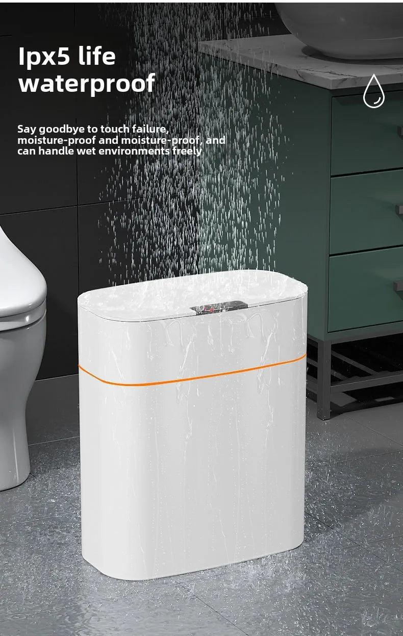 Smart Trash Can  Luxury Electric Toilet - Inductive Household Essentials