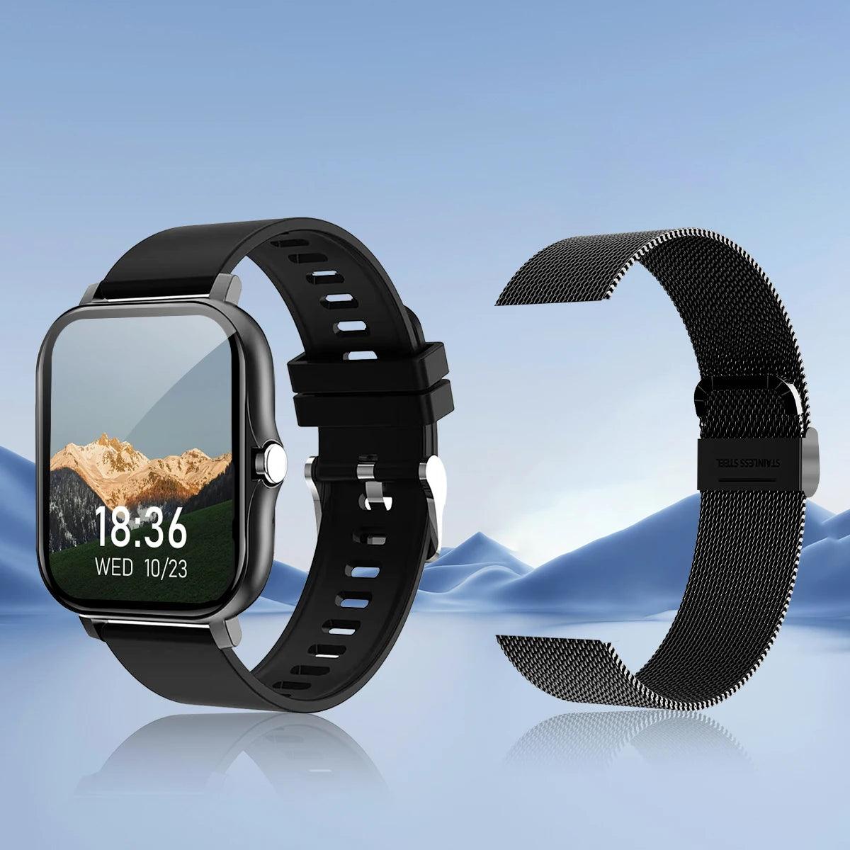 Smart Watch with Wireless Calling - Sport Mode Fitness Tracker for iPhoneAndroid - STOREBLITZ