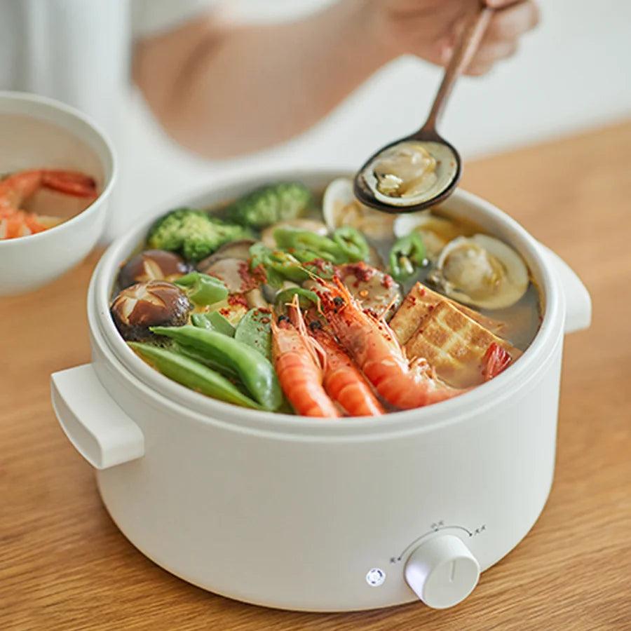 3L Electric Hotpot Cooker - Multi-functional Steaming Cooking Appliance - STOREBLITZ