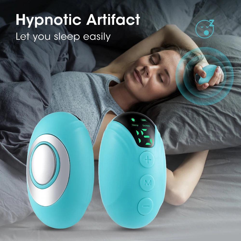 Handheld Sleep Aid Device - Microcurrent Sleep Massager for Anxiety Relief