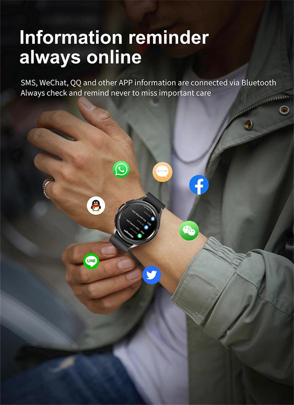 Samsung Galaxy Watch6 Classic - Waterproof GPS Smartwatch with Bluetooth Call  Health Tracking