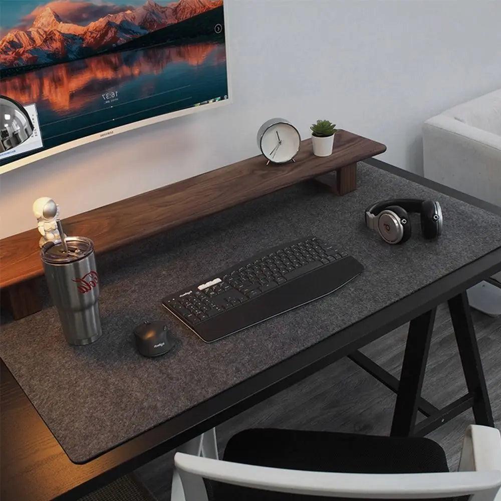 Large Wool Felt Mouse Pad - Non-slip Gaming  Office Desk Mat