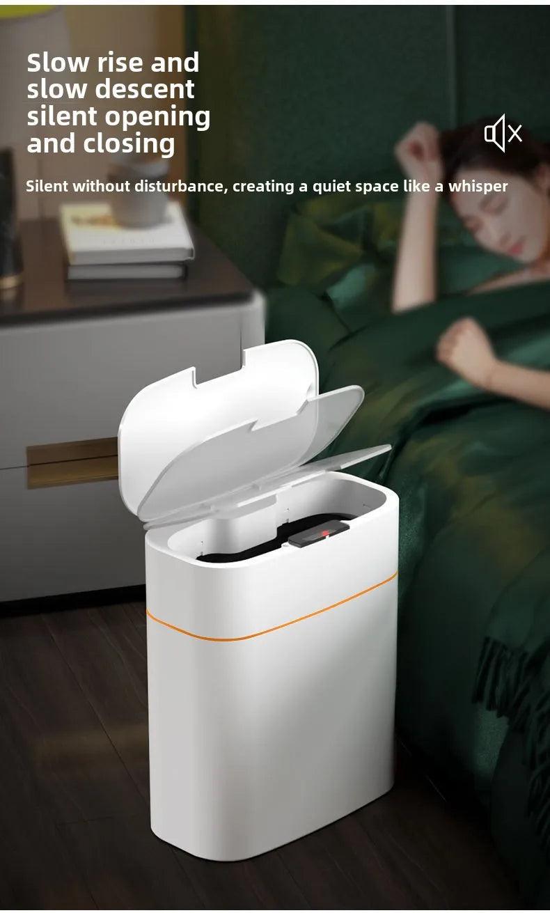 Smart Trash Can  Luxury Electric Toilet - Inductive Household Essentials