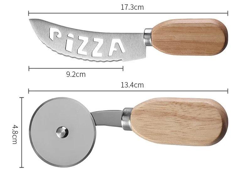 Stainless Steel Pizza Cutter - Versatile Kitchen Slicer for Pizza Bread  Cake