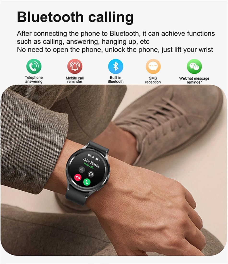 Samsung Galaxy Watch6 Classic - Waterproof GPS Smartwatch with Bluetooth Call  Health Tracking