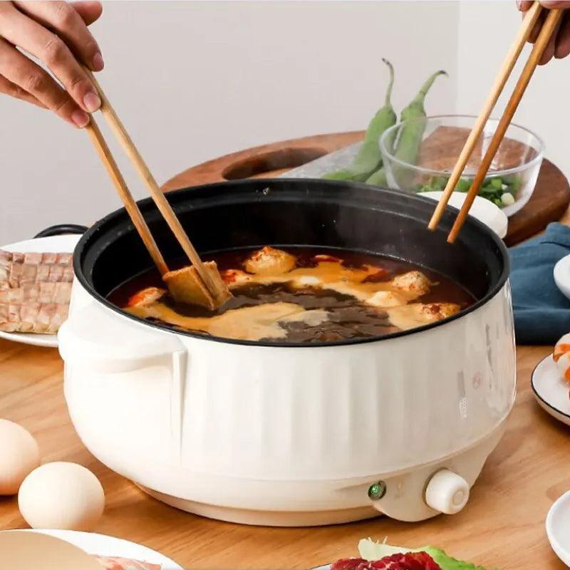 220V Multi Cooker - Non-Stick Electric Pot for 1-2 People