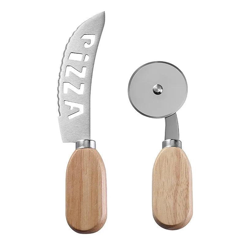 Stainless Steel Pizza Cutter - Versatile Kitchen Slicer for Pizza Bread  Cake