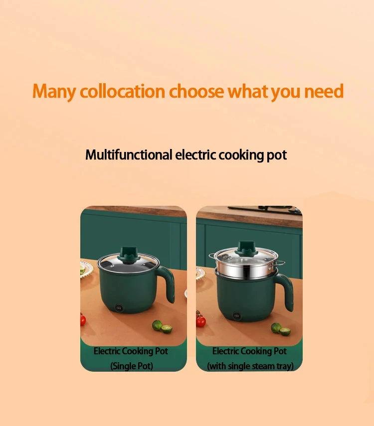 15L Multifunctional Non-Stick Rice Cooker - Mini Electric Cooking Pot