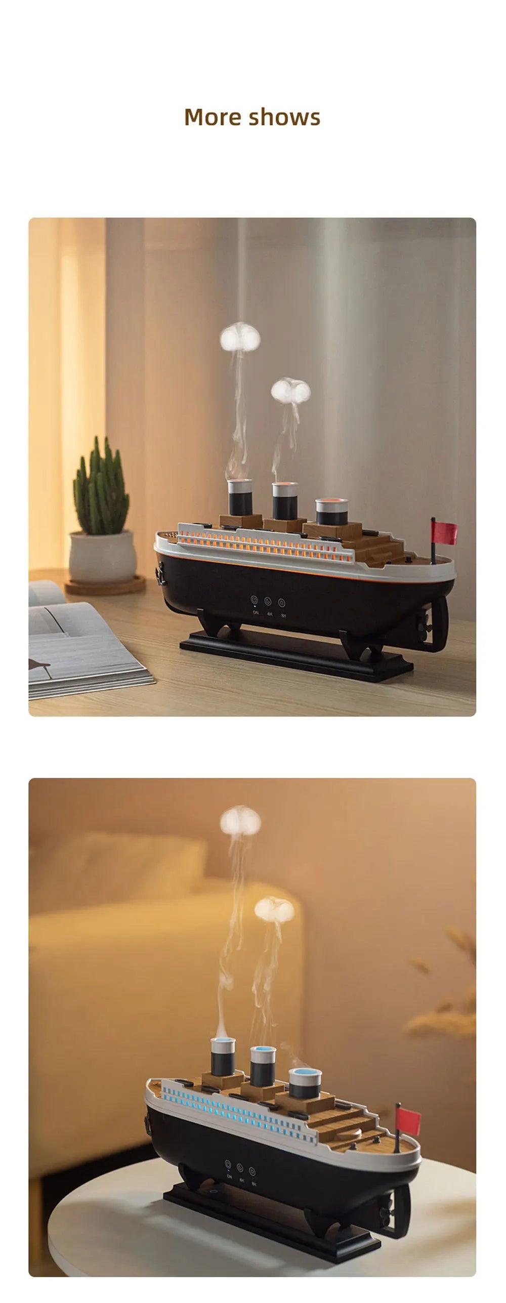 Aromatherapy Humidifier - Landscape Raindrop Diffuser for Families