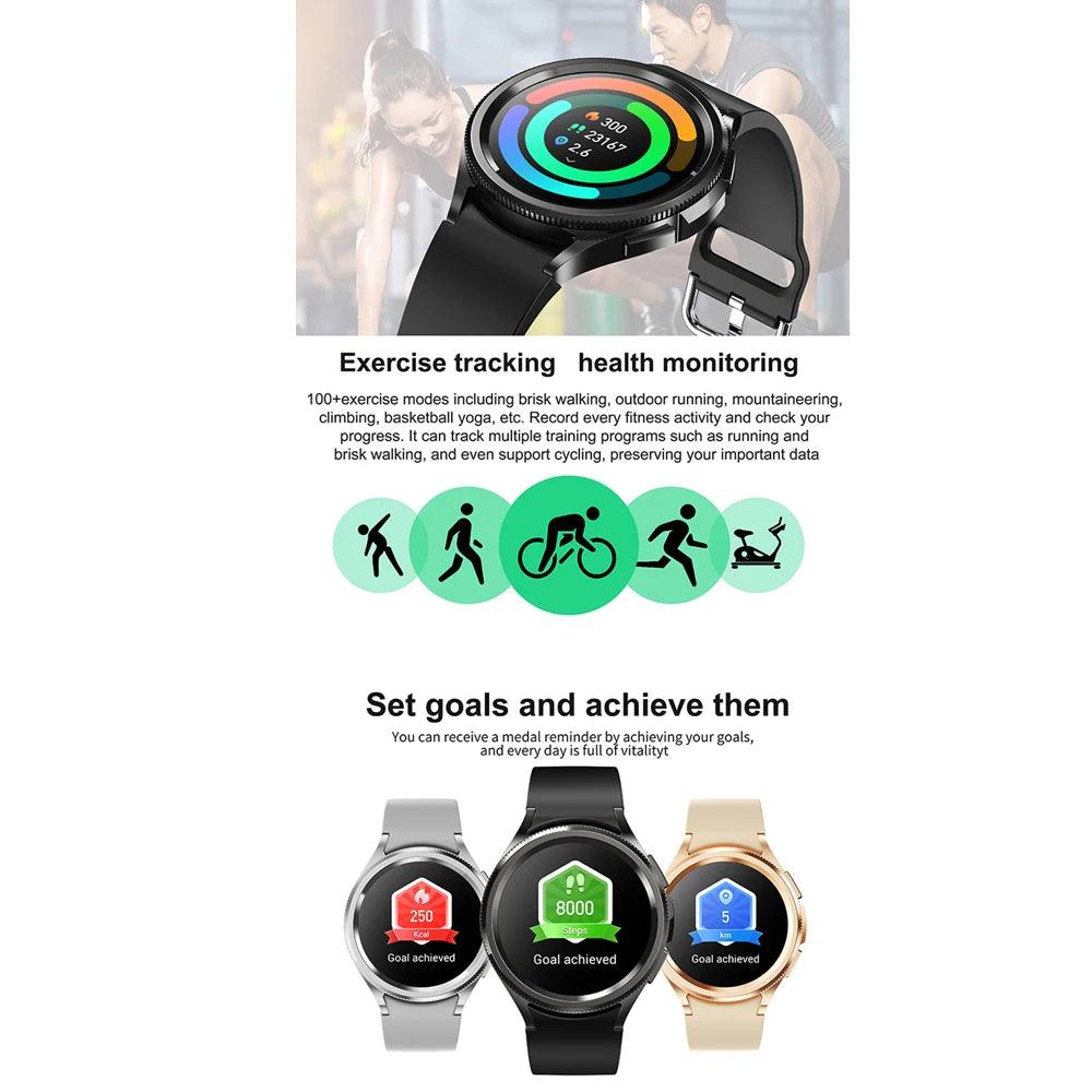 Samsung Galaxy Watch6 Classic - Waterproof GPS Smartwatch with Bluetooth Call  Health Tracking