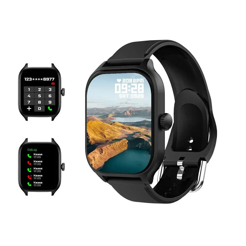 LAXASFIT H9 Smartwatch - Bluetooth Heart Rate  Calorie Tracker