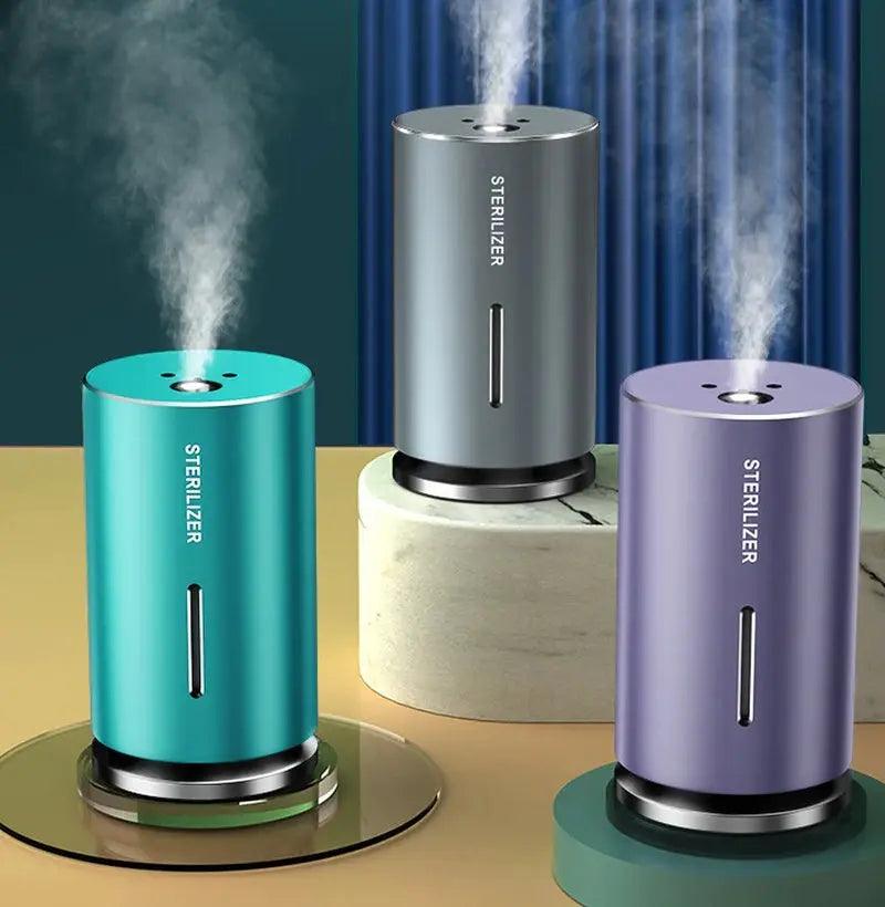 Petit purificateur d'air portable silencieux pour voiture, cuisine, ménage, vaporisateur d'alcool, stérilisateur à induction