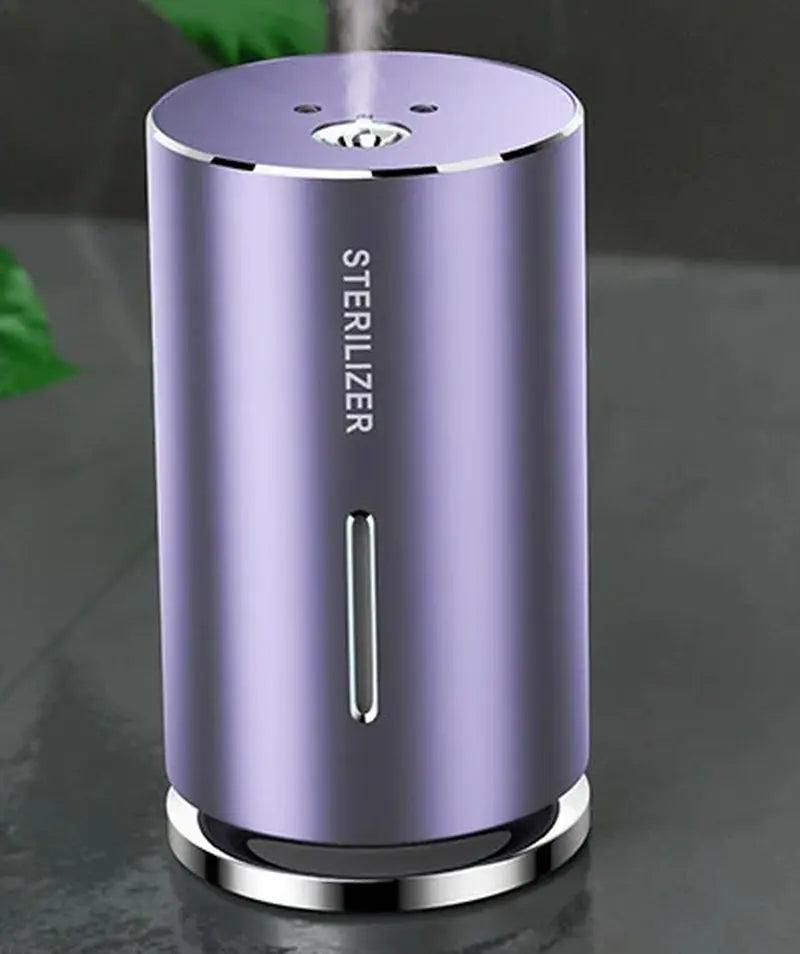 Petit purificateur d'air portable silencieux pour voiture, cuisine, ménage, vaporisateur d'alcool, stérilisateur à induction