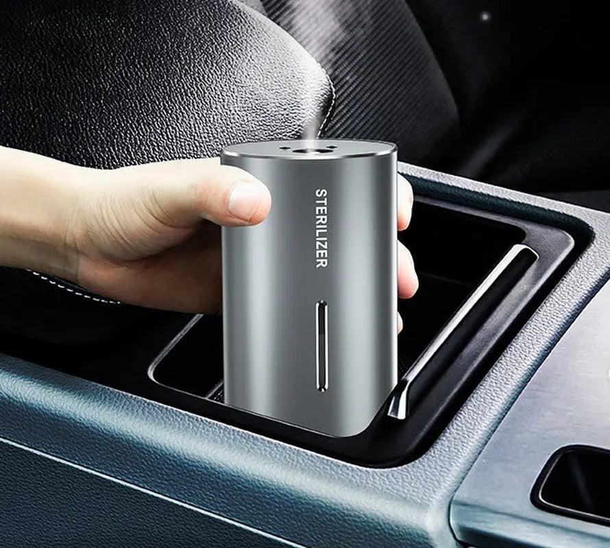 Petit purificateur d'air portable silencieux pour voiture, cuisine, ménage, vaporisateur d'alcool, stérilisateur à induction