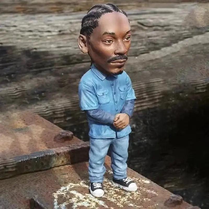 Statue de collection du rappeur Tupac | Figurine d'art hip-hop