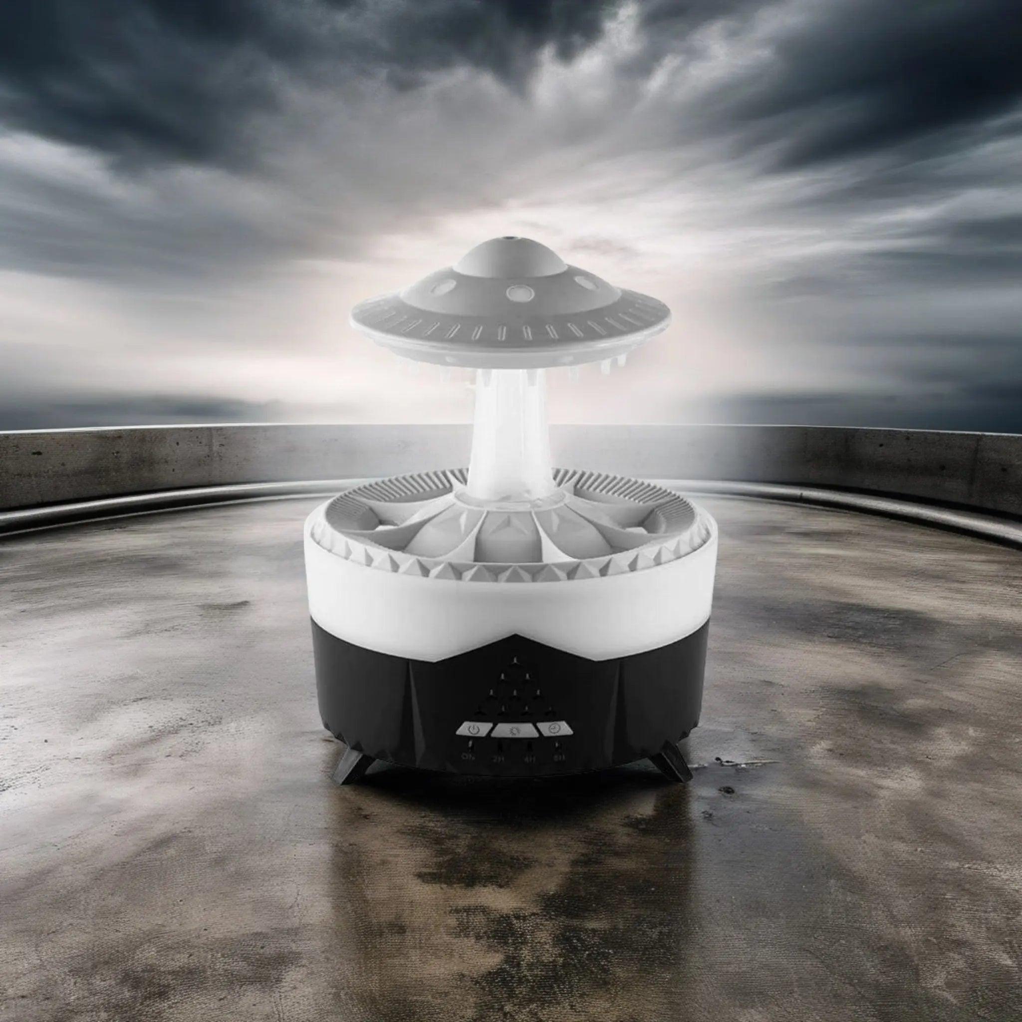 UFO Raindrop Humidifier - USB Essential Oil Aroma Diffuser for Home Decor