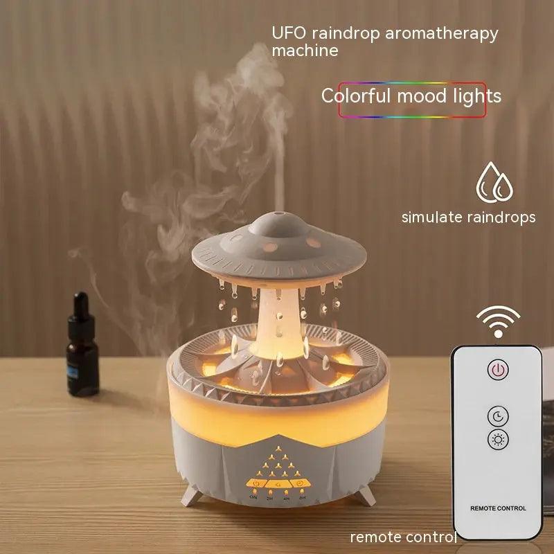 UFO Raindrop Humidifier - USB Essential Oil Aroma Diffuser for Home Decor