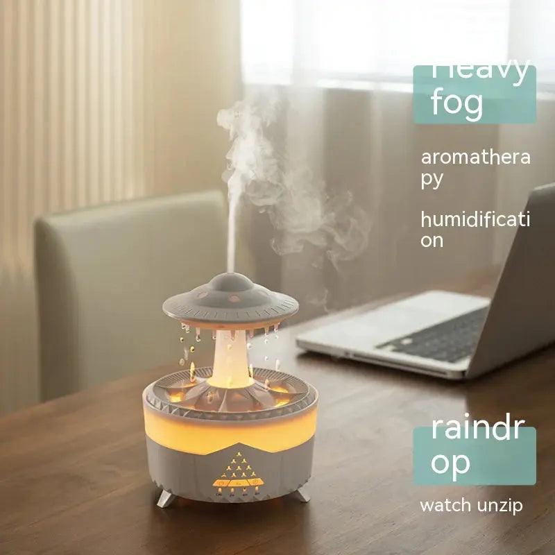 UFO Raindrop Humidifier - USB Essential Oil Aroma Diffuser for Home Decor