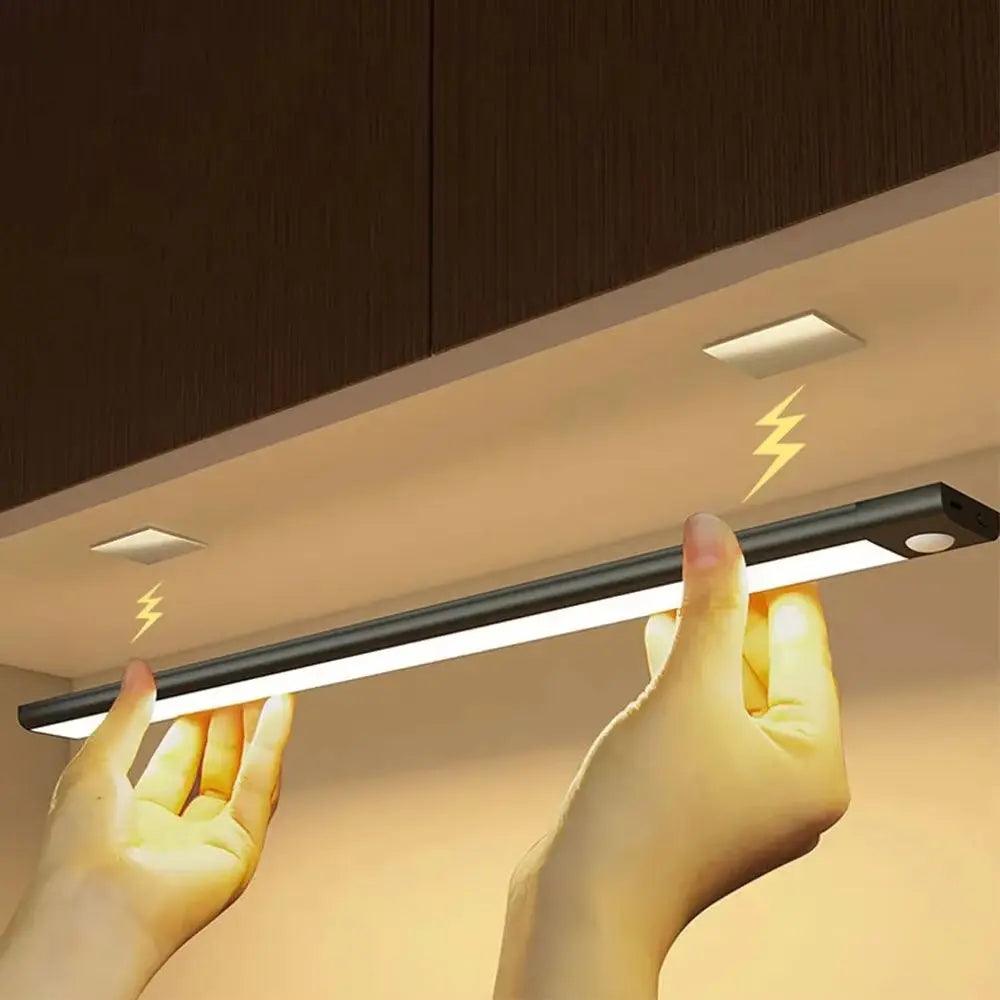 USB Motion Sensor LED Cabinet Light | 20-60cm Rechargeable Lamp