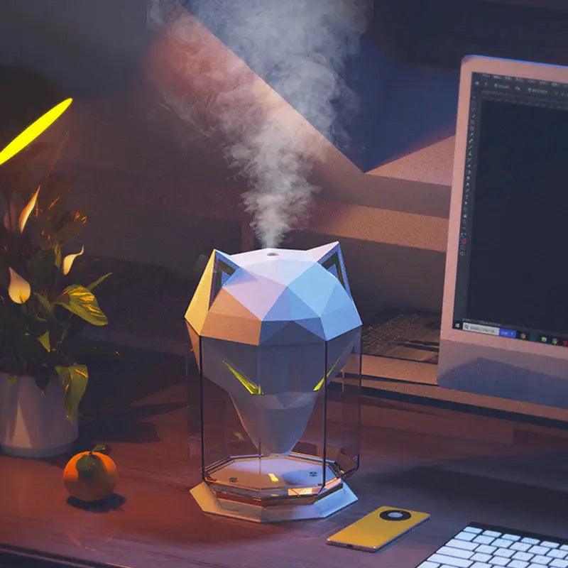 Humidificateur d'air à ultrasons - Diffuseur de pulvérisation nano coloré pour la maison