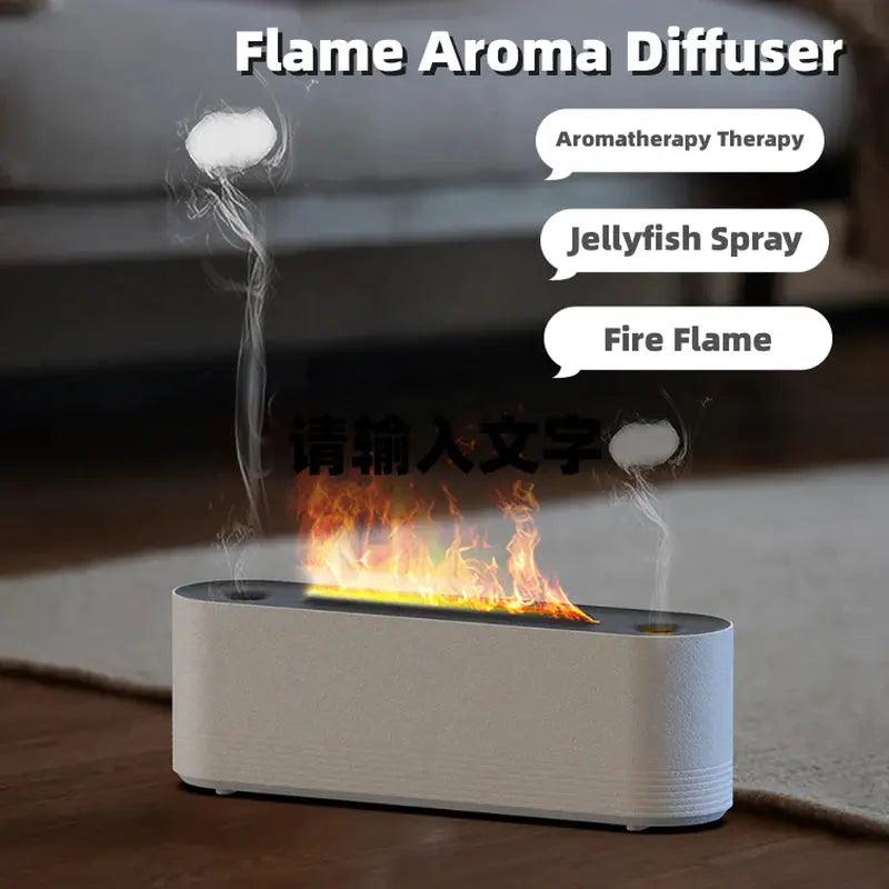 Ultrasonic Aroma Diffuser - 7-Colors LED Humidifier for Home  Office