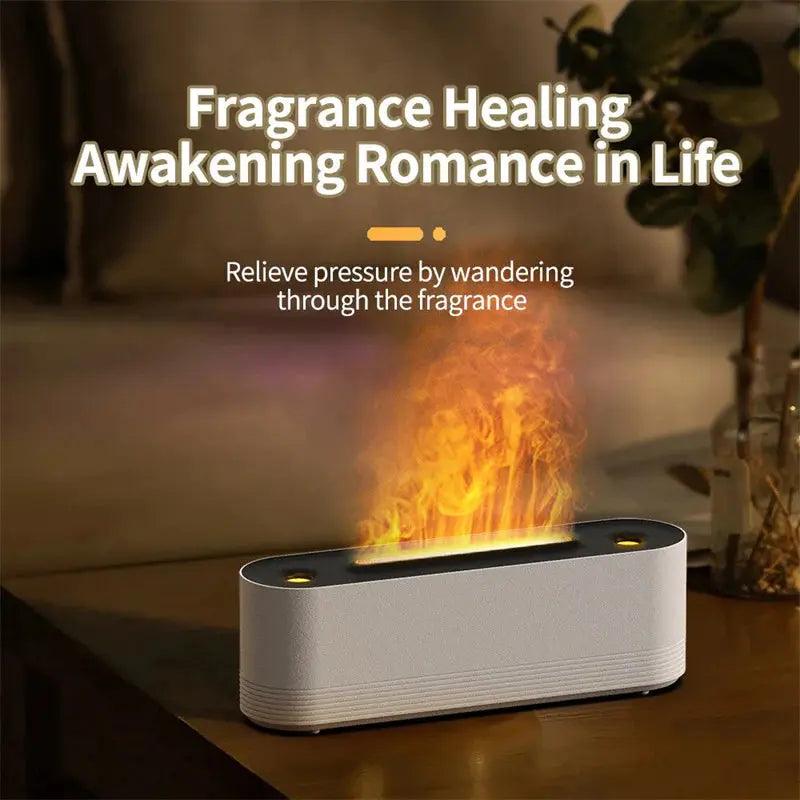 Ultrasonic Aroma Diffuser - 7-Colors LED Humidifier for Home  Office