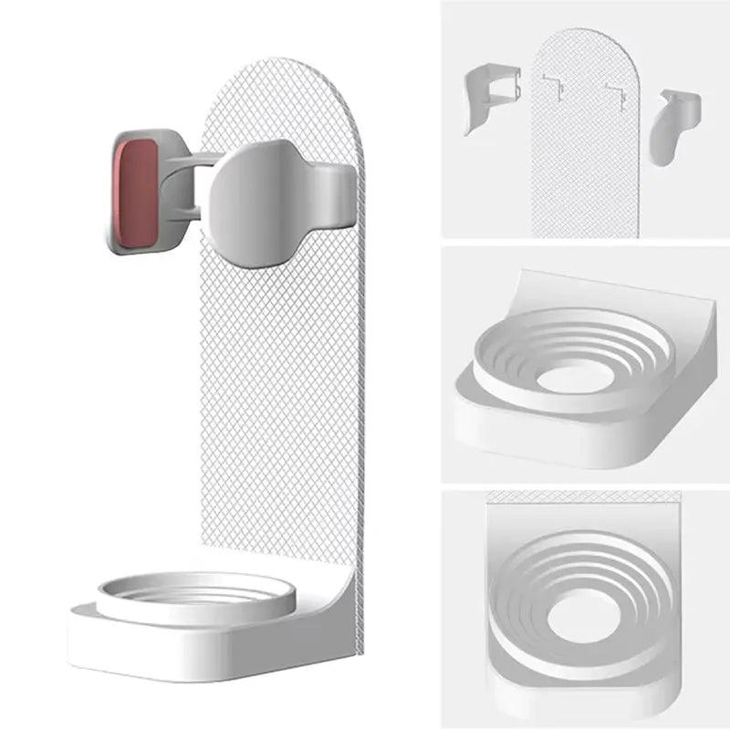 Universal Adjustable Toothbrush Holder | Wall-Mounted Electric Toothbrush Base