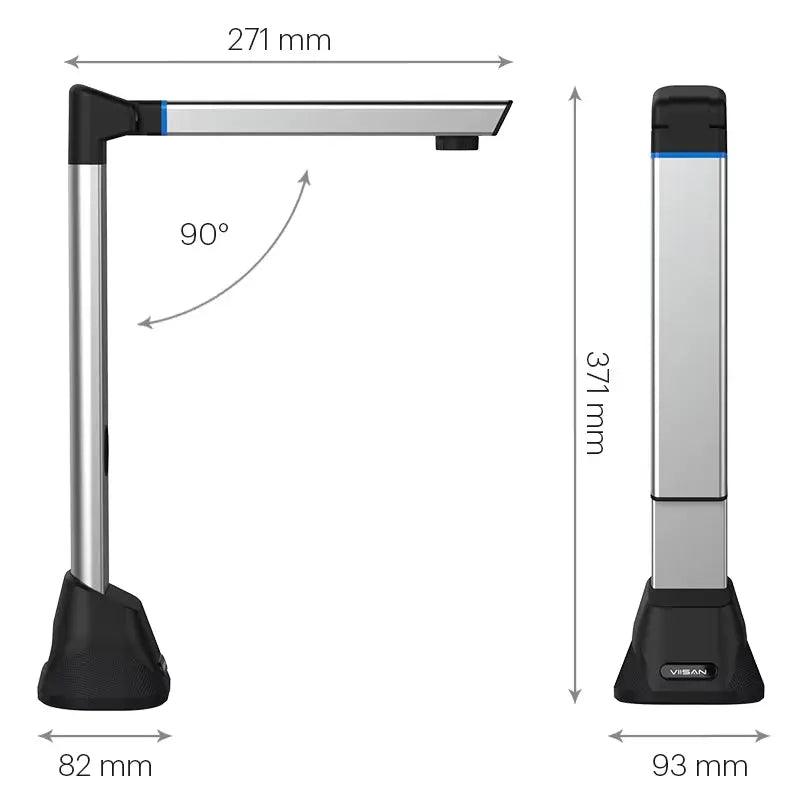 VIISAN V8 Pro Document Scanner - 8MP A3 HD Office Scanner