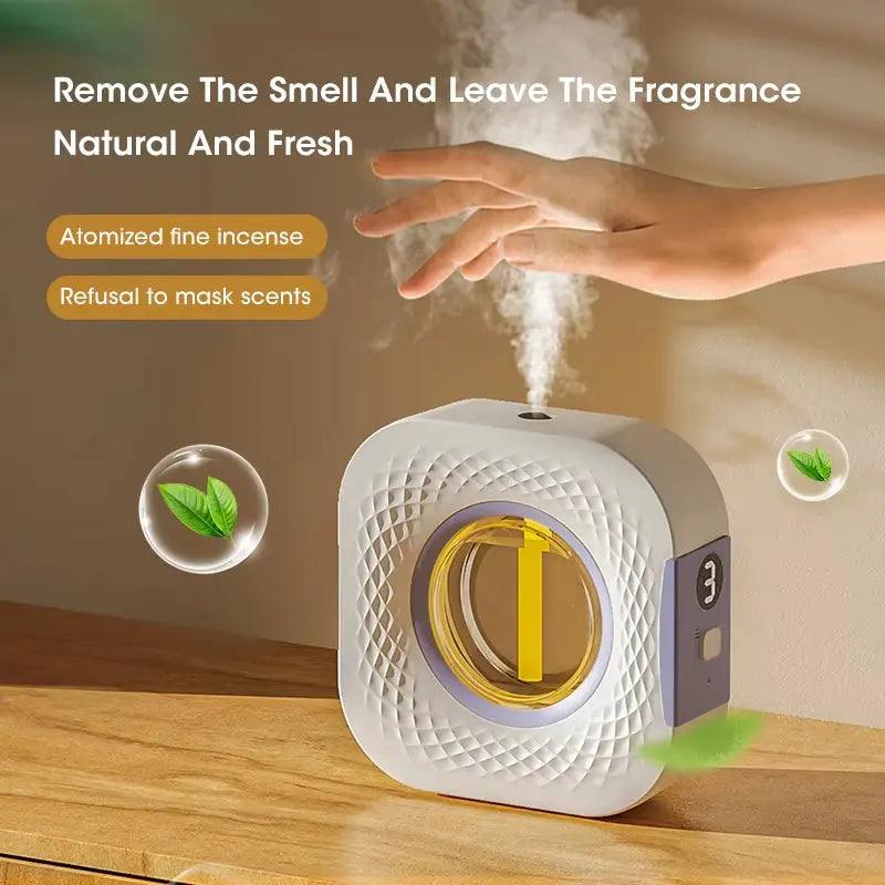 Wall Mounted Automatic Air Freshener - Hotel Toilet Deodorizer  Household Perfume Diffuser