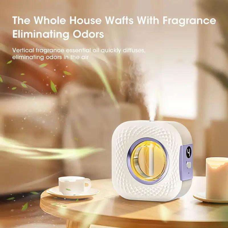 Wall Mounted Automatic Air Freshener - Hotel Toilet Deodorizer  Household Perfume Diffuser