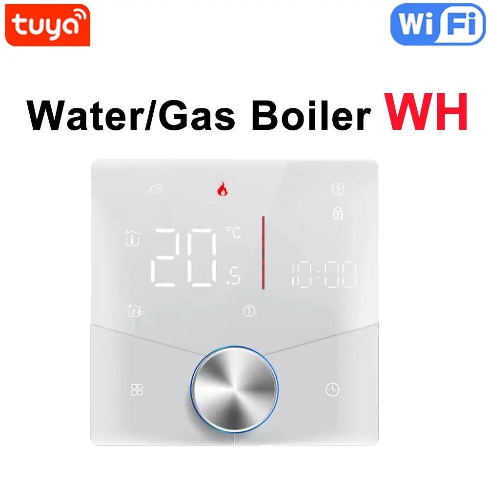 Wifi Smart Heating Knob Thermostat, Temperature Controller for Water Gas Boiler Electric Heating - STOREBLITZ