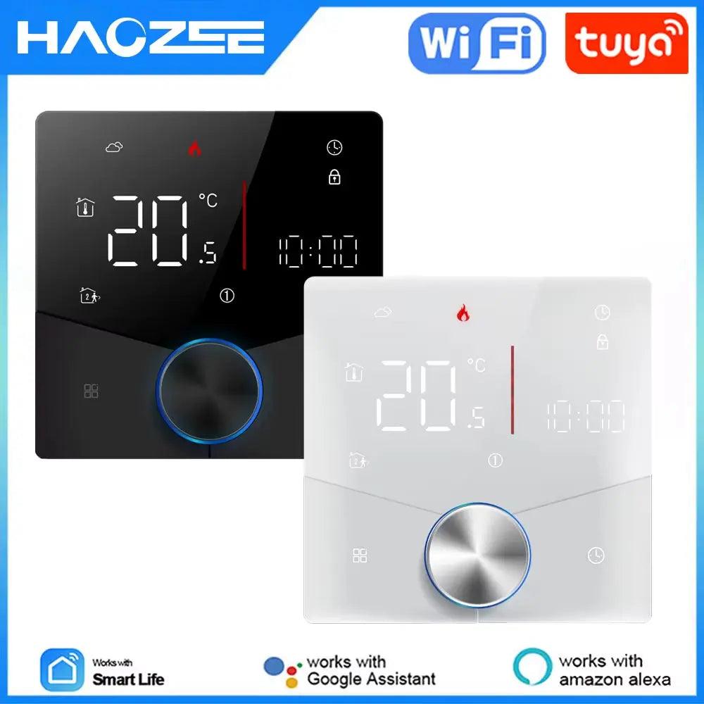 Wifi Smart Heating Knob Thermostat, Temperature Controller for Water Gas Boiler Electric Heating