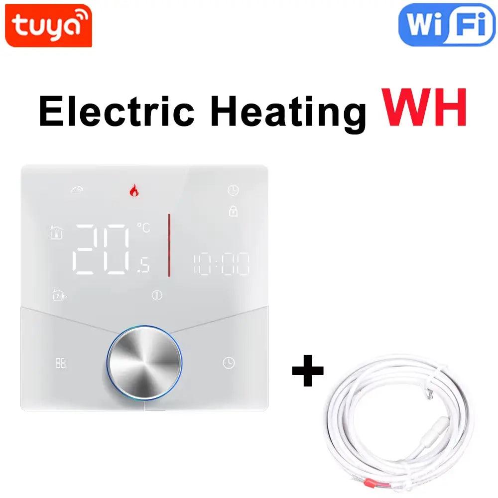 Wifi Smart Heating Knob Thermostat, Temperature Controller for Water Gas Boiler Electric Heating