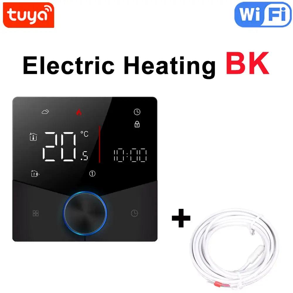 Wifi Smart Heating Knob Thermostat, Temperature Controller for Water Gas Boiler Electric Heating