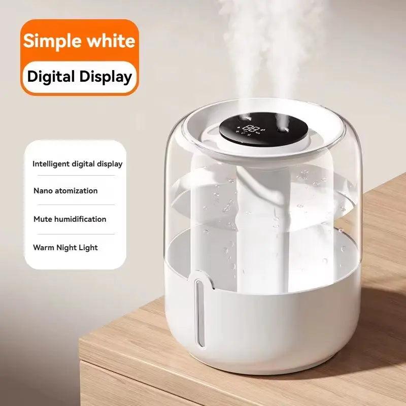 Xiaomi 6.8L Dual-Spray USB Humidifier | Large Capacity Night Light Diffuser