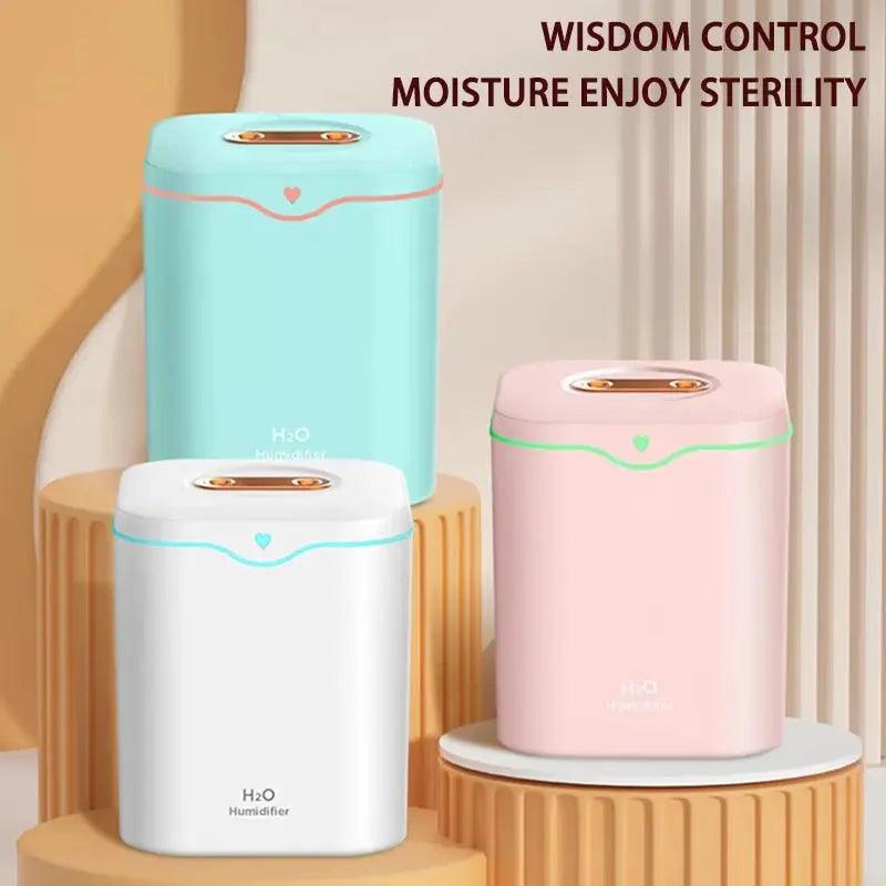 Humidificateur d'air USB Xiaomi - Double pulvérisation silencieuse 2000 ml pour la climatisation domestique