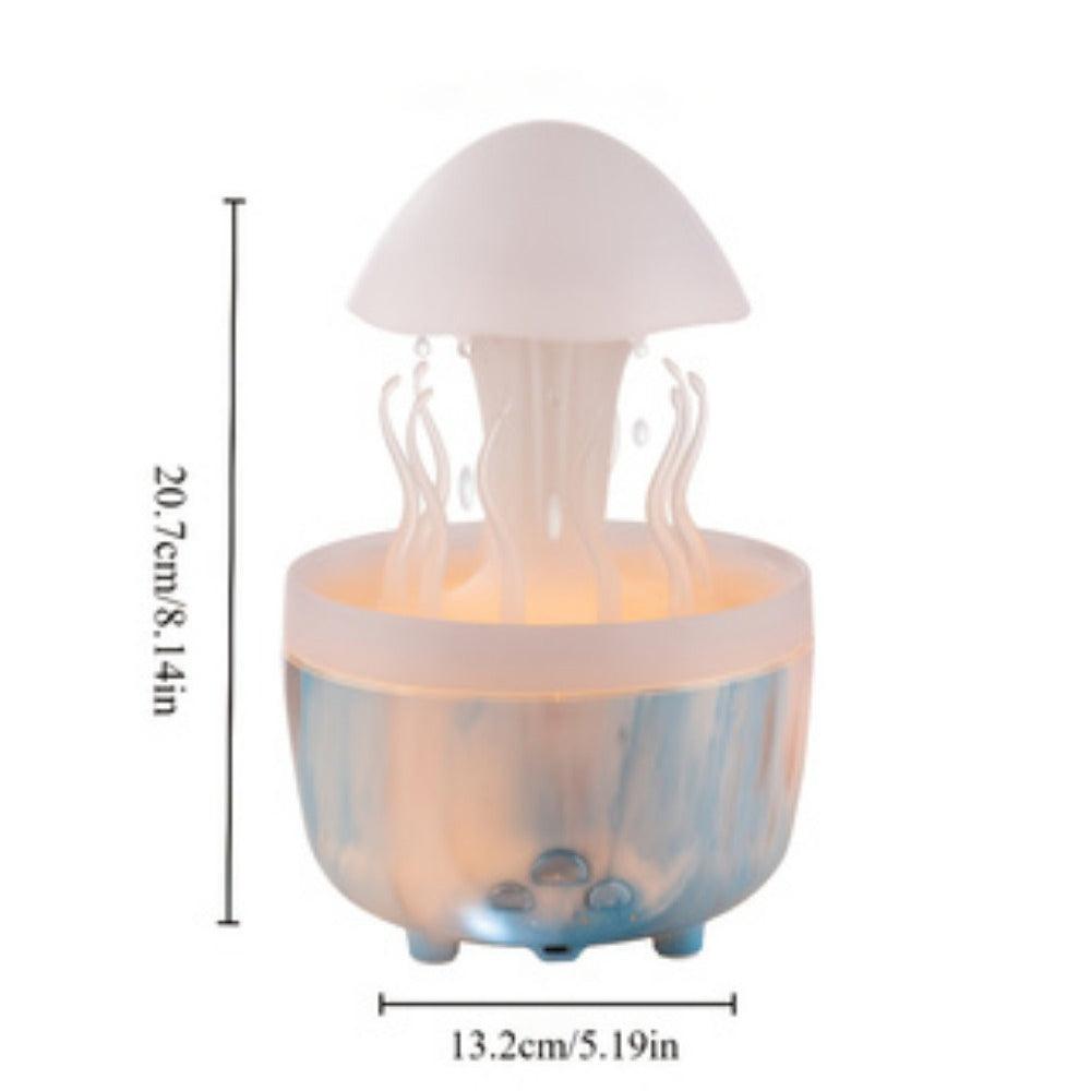 Essential Oil Aromatherapy Humidifier - Colorful Jellyfish Night Light Desk Decor