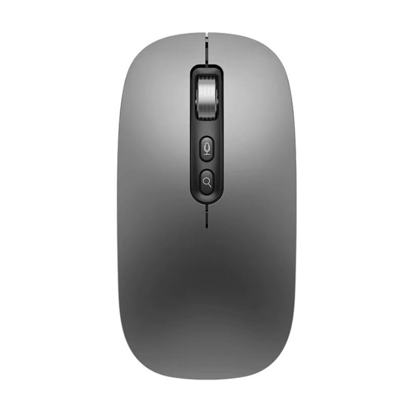 Ergonomic Wireless Mouse - 24G Bluetooth 1600DPI Silent Rechargeable for Windows Laptop