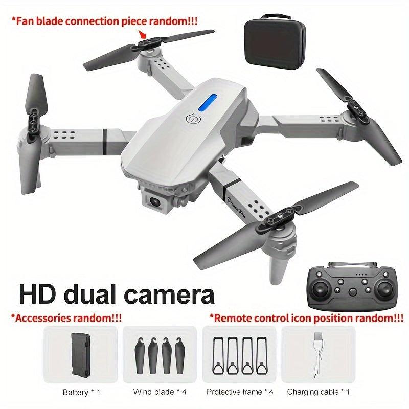 E88 HD Wifi Drone - Foldable Quadcopter with Camera and Obstacle Avoidance