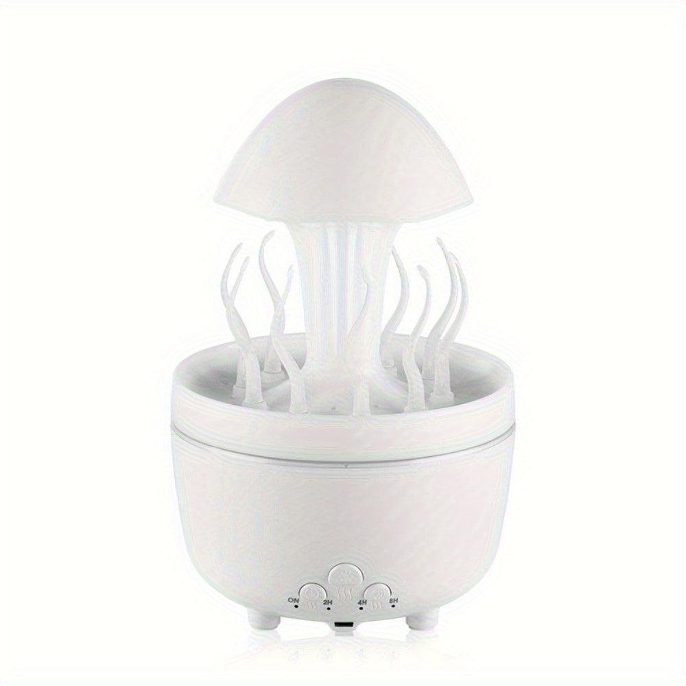 Essential Oil Aromatherapy Humidifier - Colorful Jellyfish Night Light Desk Decor